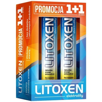 Xenico Pharma Litoxen elektrolity, 2 x 20 tabletek