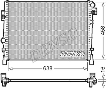 CHLADIČ VODY FIAT FREEMONT 2.0JTD 11- DENSO