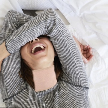 Масляное обертывание для сна, уход за шеей и суставами