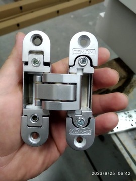 Zawias cemom mały zamiennik zawiasu Argenta Small uniwersalny 95/23 mm