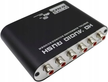 Dekoder OPTYCZNY TOSLINK SPDIF 5.1 ANALOG AC3/DTS