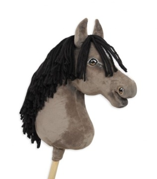 Hobby Horse Великий кінь на палиці Преміум - мишастий A3