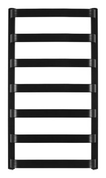 Grzejnik łazienkowy drabinka 540x1270 CZARNY 683W