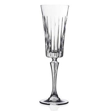 RCR TIMELESS WŁOSKIE KIELISZKI 210ML SZAMPAN KPL 6 SZT SZKŁO KRYSZTAŁOWE