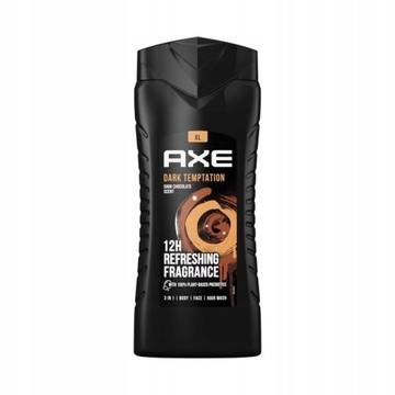 Axe Dark Temptation żel pod prysznic dla mężczyzn 400ml
