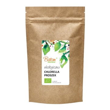 EKOLOGICZNE ALGI CHLORELLA PROSZEK 300G BATOM BIO