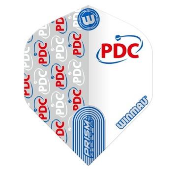 PIÓRKA WINMAU PRISM ZETA PDC BIAŁE 320