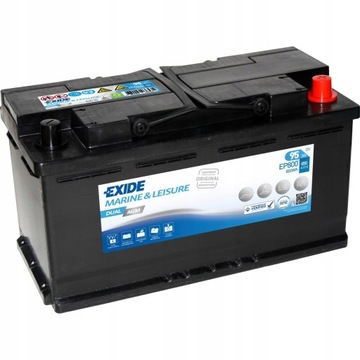 Akumulator EXIDE DUAL AGM 95Ah 800Wh P+