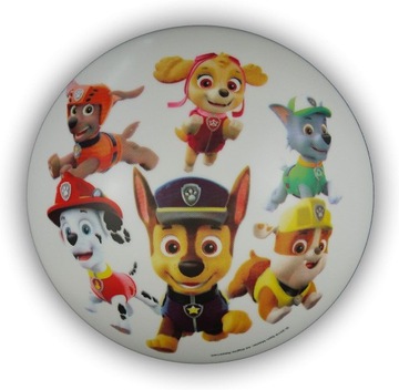 LAMPA SUFITOWA PLAFON PSI PATROL PAW PATROL DO POKOJU DLA DZIECKA