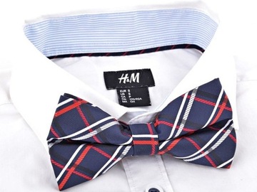 MUCHA MĘSKA MUSZKA GRANATOWA ELEGANCKA Jakość!