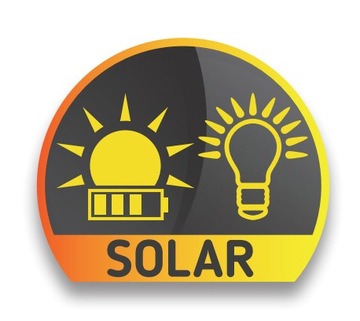 LAMPA SOLARNA KINKIET LED NUMER DOMU IP 44 PODŚWIETLANY 6500K CHROM