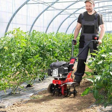 Бензиновый культиватор AL-KO 139см3 36см 16 ножей для прополки + опорное колесо