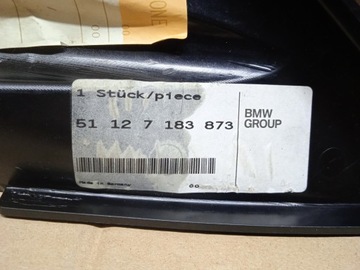 BMW 1 E81 E87 VÝZTUHA DRŽÁKY NÁRAZNÍKU LEVÉ ZADNÍ 51127183873