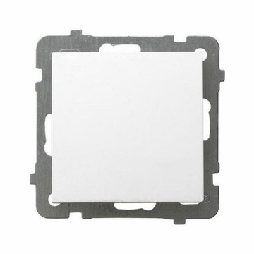 Одиночный разъем OSPEL AS ŁP-1G/m/00 БЕЛЫЙ