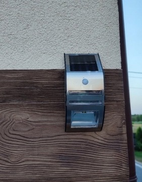 Солнечная лампа с датчиком сумерек, беспроводной светодиодный настенный светильник