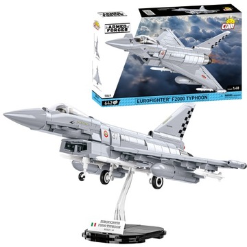 COBI 5849 EUROFIGHTER F2000 TYPHOON KLOCKI SAMOLOT