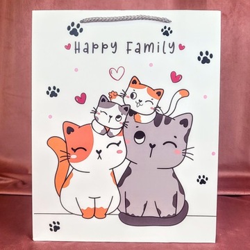 ПОДАРОЧНАЯ СУМКА ДЛЯ КОШЕК, 4 ДИЗАЙНА