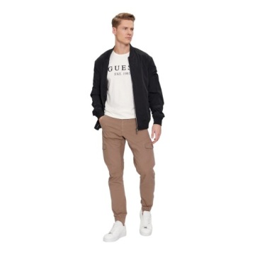 ФУТБОЛКА МУЖСКАЯ GUESS CN SS ФУТБОЛКА ECRU r.L