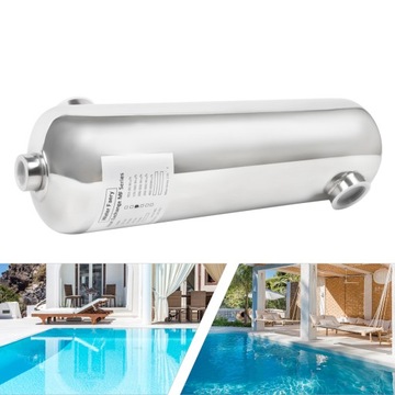 Теплообменник для бассейна 200MF 304 60 кВт