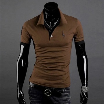 Koszulki męskie Nowy moda lato T Shirt mężczyźni krótki rękaw mężczyzna koł