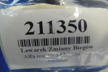 ALFA ROMEO 147 1.6B ZVEDÁK PÁKY ŘAZENÍ