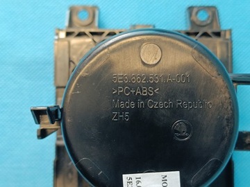 SKODA OCTAVIA IV 1,5 TSI 110KW 2023R UCHWYT NA NAPOJE CUP HOLDER 5E3862531A