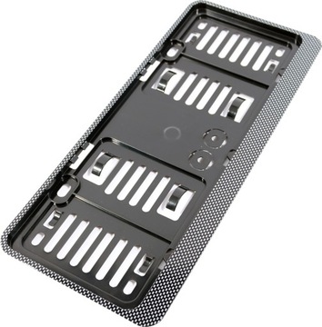 Карбоновая рамка крепления номерного знака AMiO 02795