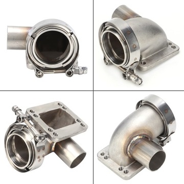 Угловой адаптер T3/T4 Turbo V 2,5 дюйма с