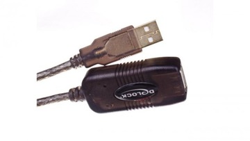 Przedłużacz USB-A (M) - USB-A (F) 2.0 15m aktywny