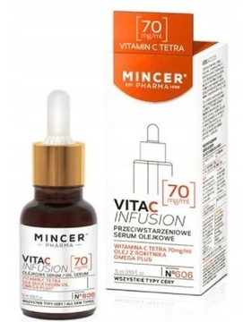 MINCER VitaC Przeciwstarzeniowe Serum olejkowe 606