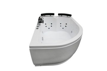 Асимметричная акриловая ванна MM24 RIGHT WAIST 155 x 110 см