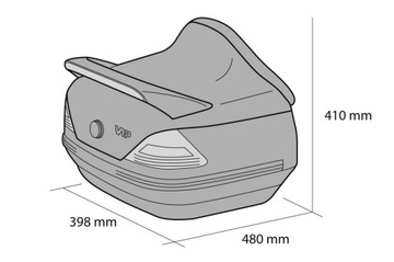 Kufer centralny Customaccess Mercedes mocowanie uniwersalne