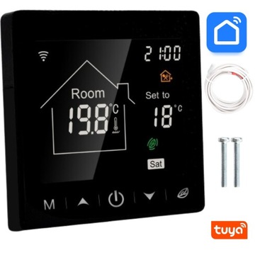 TERMOSTAT DO OGRZEWANIA PODŁOGOWEGO MATY GRZEWCZE WIFI TUYA LCD 16A SMART