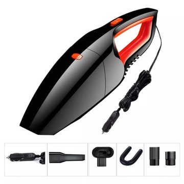 МОЩНЫЙ АВТОМОБИЛЬНЫЙ ПЫЛЕСОС 80ВТ ДЛЯ ПРИкуривателя