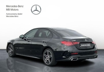 Mercedes Klasa C W206 Limuzyna 1.5 180 170KM 2025 Mercedes-Benz Klasa C SalonPL AMG Line Pakiet Night LED KEYLESS Gwarancja, zdjęcie 2