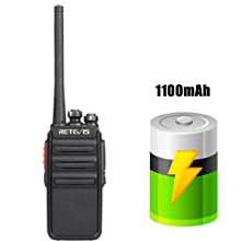 Retevis RT24 Walkie Talkie, Профессиональная рация с наушниками, PMR