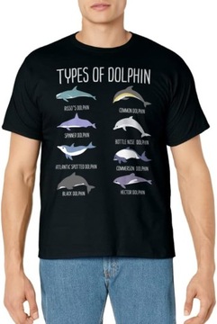 Types of Dolphin T-Shirt