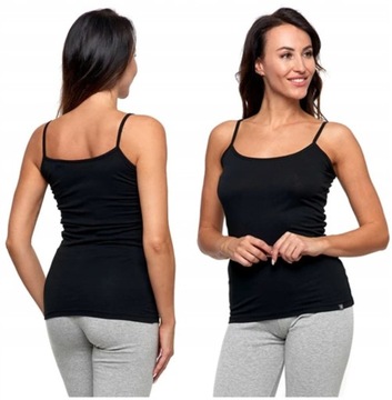 BAWEŁNIANY podkoszulek NA RAMIĄCZKACH MORAJ XL