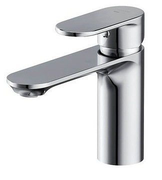 Bateria umywalkowa sztorcowa niska Crea chrom