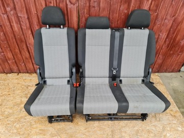 VW Caddy IV 2K5 Ławka Kanapa 2 rząd Komplet