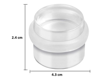 ДВЕРНОЙ СТОП-ЗАМОК ПРОЗРАЧНЫЙ САМОКЛЕЯЩИЙСЯ ЗАПОР x1