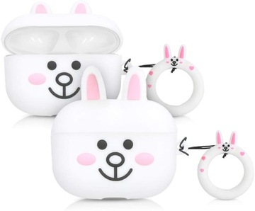 Etui do Apple AirPods Pro Silikonowe Króliczek