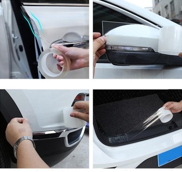 ЗАЩИТНАЯ ЛЕНТА ДЛЯ ПОРОГКОВ АВТОМОБИЛЯ 100мм х 5М