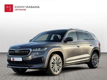 Skoda Kodiaq I SUV Facelifting 2.0 TDI SCR 200KM 2023 Skoda Kodiaq TDI 4x4 200KM LK Webasto KESSY Canton LED Matrix FV23
