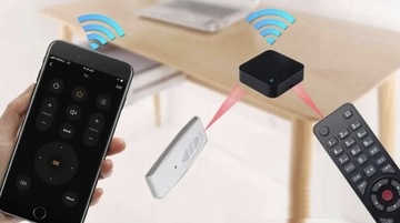 Tuya - Универсальный WiFi-контроллер для ИК-пультов дистанционного управления рольставнями, инфракрасного радио