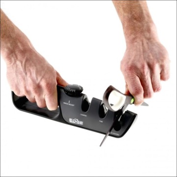 Нож и ножеточка 3 в 1 THE EDGE с регулировкой угла наклона