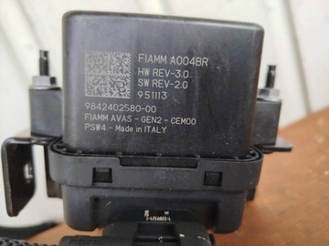 ALARM SIRÉNA ALARMU CITROEN C5 AIRCROSS 2020 9842402580