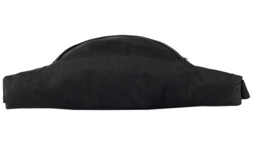 Мужская поясная сумка из ткани на молнии.