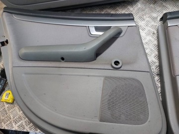 НАБОР ДВЕРНЫХ НАКЛАДОК + ДЕКОРЫ + ОБРАЗЦЫ РАМКИ S-LINE AUDI A4 B6 СЕДАН