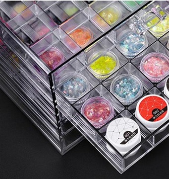 Органайзеры для пигментов | 3 ЯЩИКА ПРОЗРАЧНЫЕ